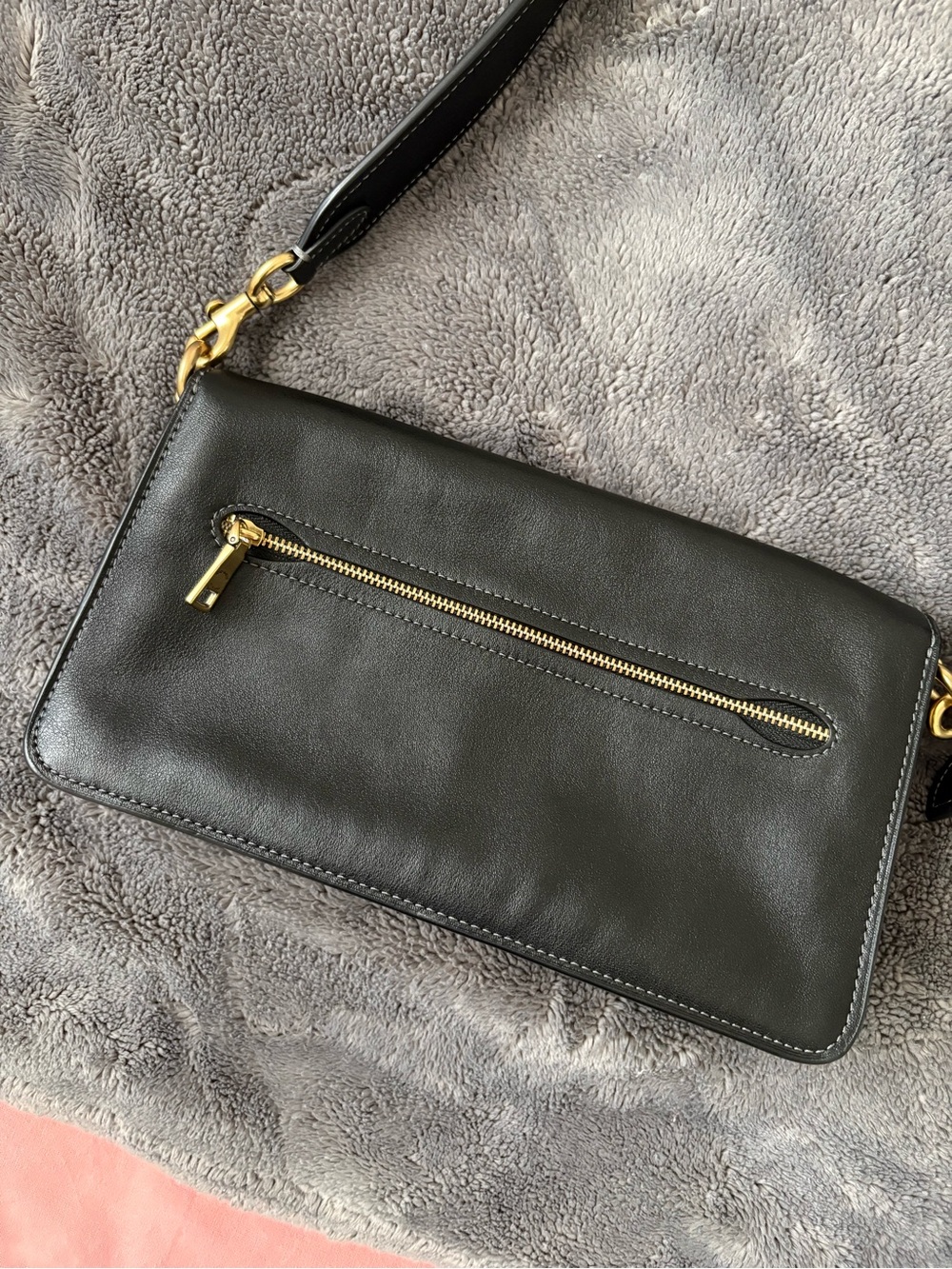 Coach Tabby Shoulder Bag 26 in Black with Gold Hardware - Picture 8 of 10
